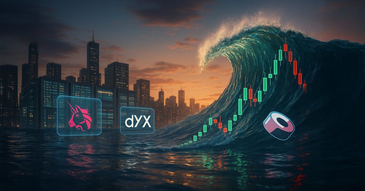 Decentralized exchanges surpass $1 trillion monthly volume as volatility spikes Decentralized exchanges surpass $1 trillion monthly volume as volatility spikes