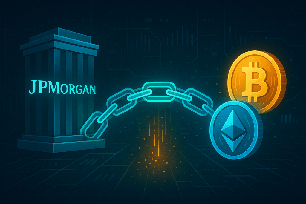 JPMorgan to Back Loans With Bitcoin and Ether